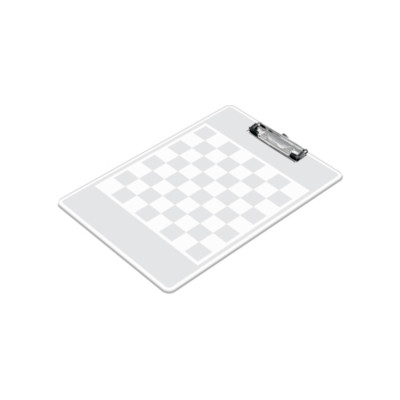 Clip Board Model - 411 Milky White - Unbreakable