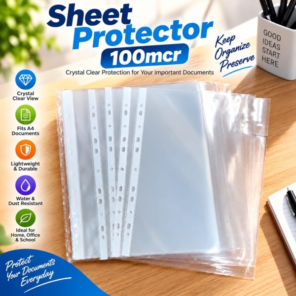 Sheet Protracter A4 -100 Micron