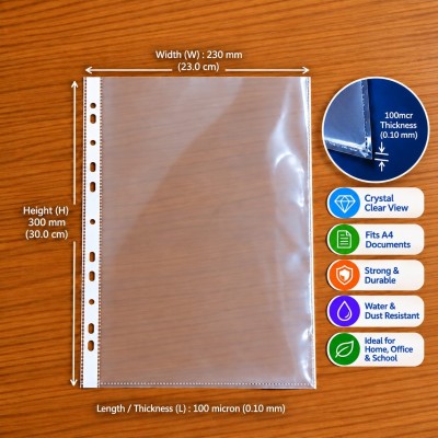 Sheet Protracter A4 -100 Micron