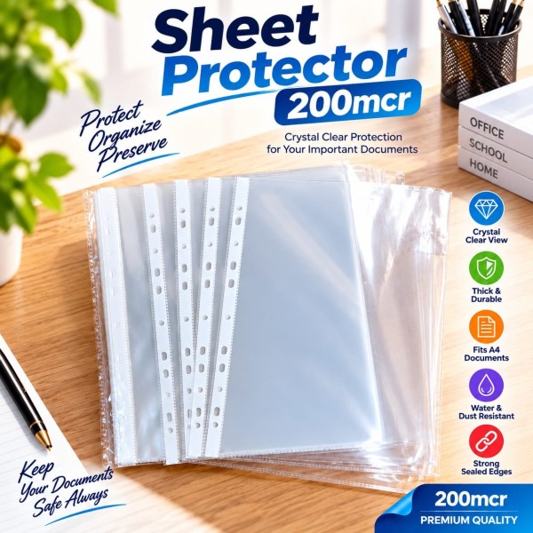 Sheet Protector - A4 - 200 Micron
