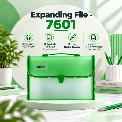 Expanding File - Transparent - 7601