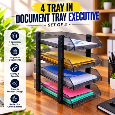 Document Tray - Executive (Set of 4 Tray)