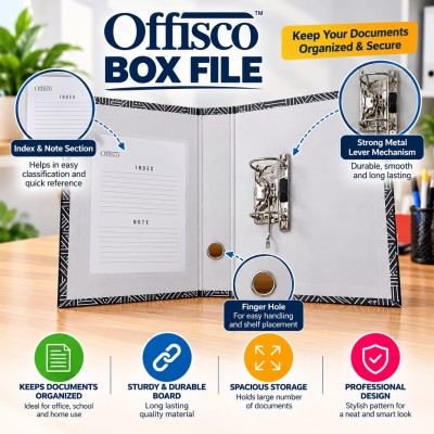 Offisco Box File - Black