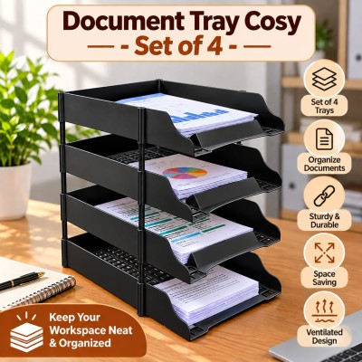 Document Tray - Cosy (Set of 4 Tray)
