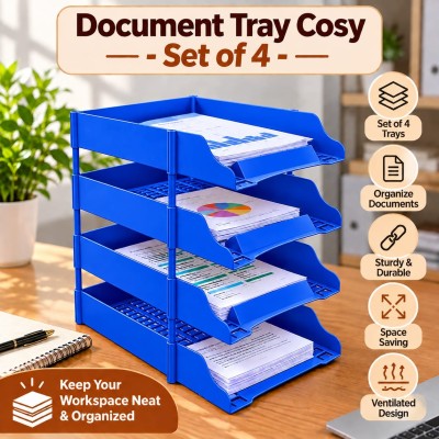 Document Tray - Cosy (Set of 4 Tray)