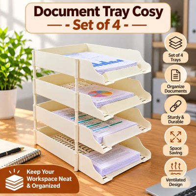 Document Tray - Cosy (Set of 4 Tray)