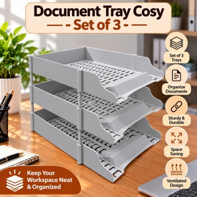 Document Tray - Cosy (Set of 3 Tray)