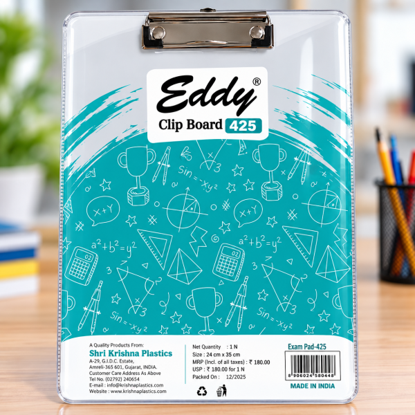 Clip Board - 425 Transparent - Breakable
