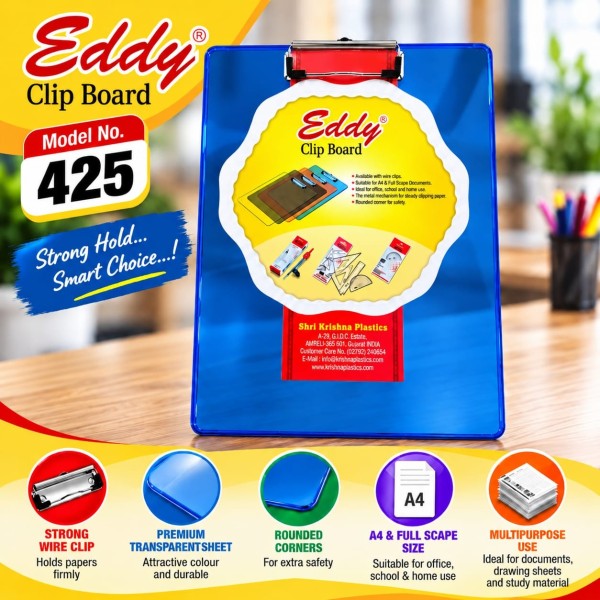 Clip Board - 425 Assorted - Breakable