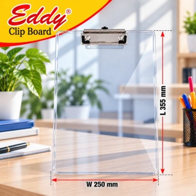 Clip Board – 428 Transparent - Semi Breakable
