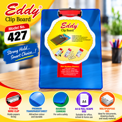 Clip Board - 427 Assorted - Semi Breakable