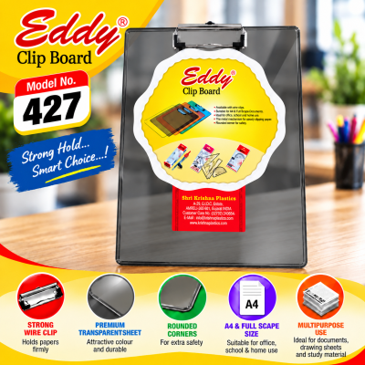 Clip Board - 427 Assorted - Semi Breakable