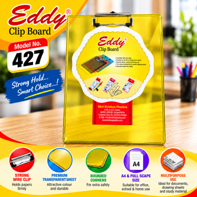 Clip Board - 427 Assorted - Semi Breakable